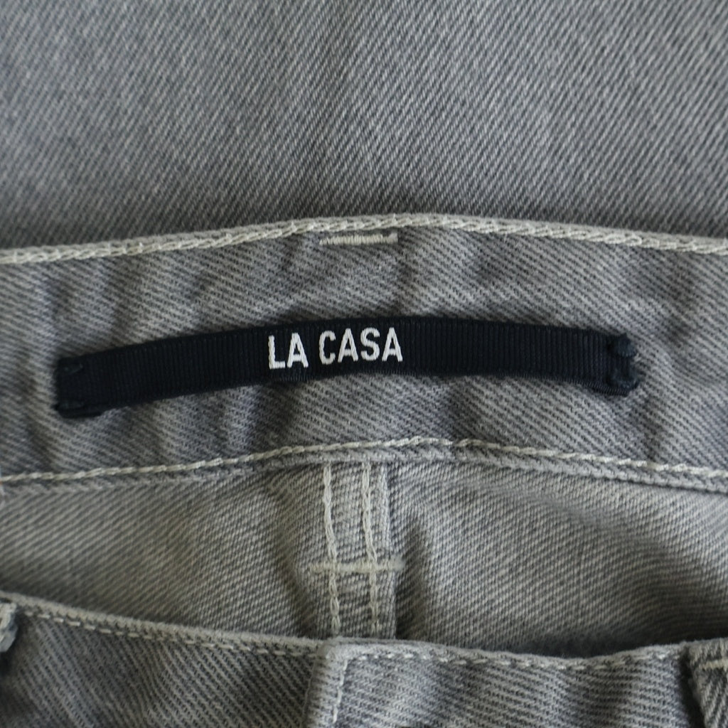 JACQUEMUS(ジャックムス) LA CASA Denim Pants ワイド リラクシングデニム グレー 245DE038-1653-95A