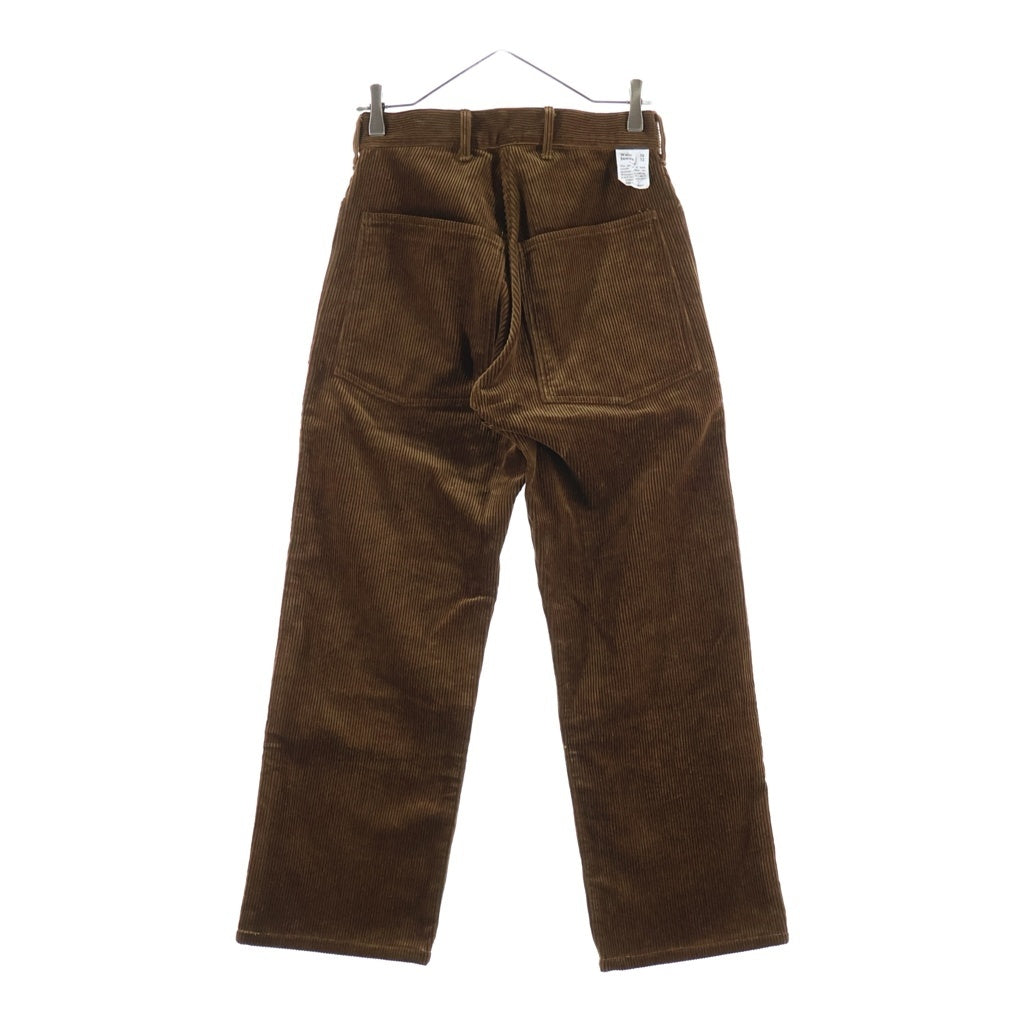Buzz Rickson's(バズリクソンズ) ASSOCIATES U.S. ARMY WORKING TROUSERS CORDUROY VERSION ミリタリー コーデュロイ ワークパンツ ブラウン