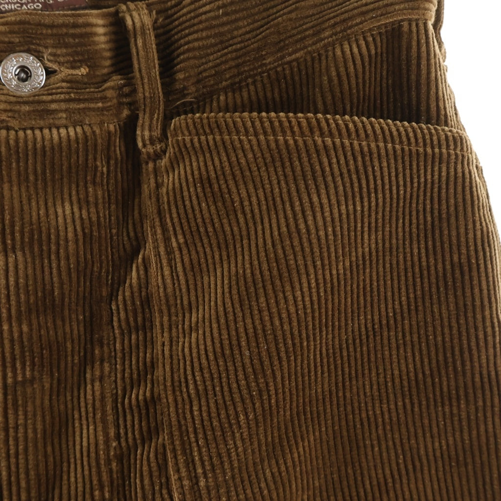 Buzz Rickson's(バズリクソンズ) ASSOCIATES U.S. ARMY WORKING TROUSERS CORDUROY VERSION ミリタリー コーデュロイ ワークパンツ ブラウン