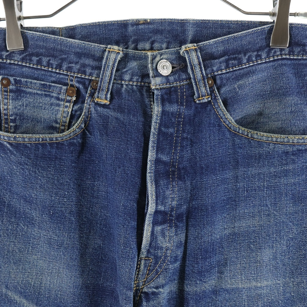 WAREHOUSE(ウェアハウス) LOT 1000 ボタンフライ デニムパンツ インディゴ