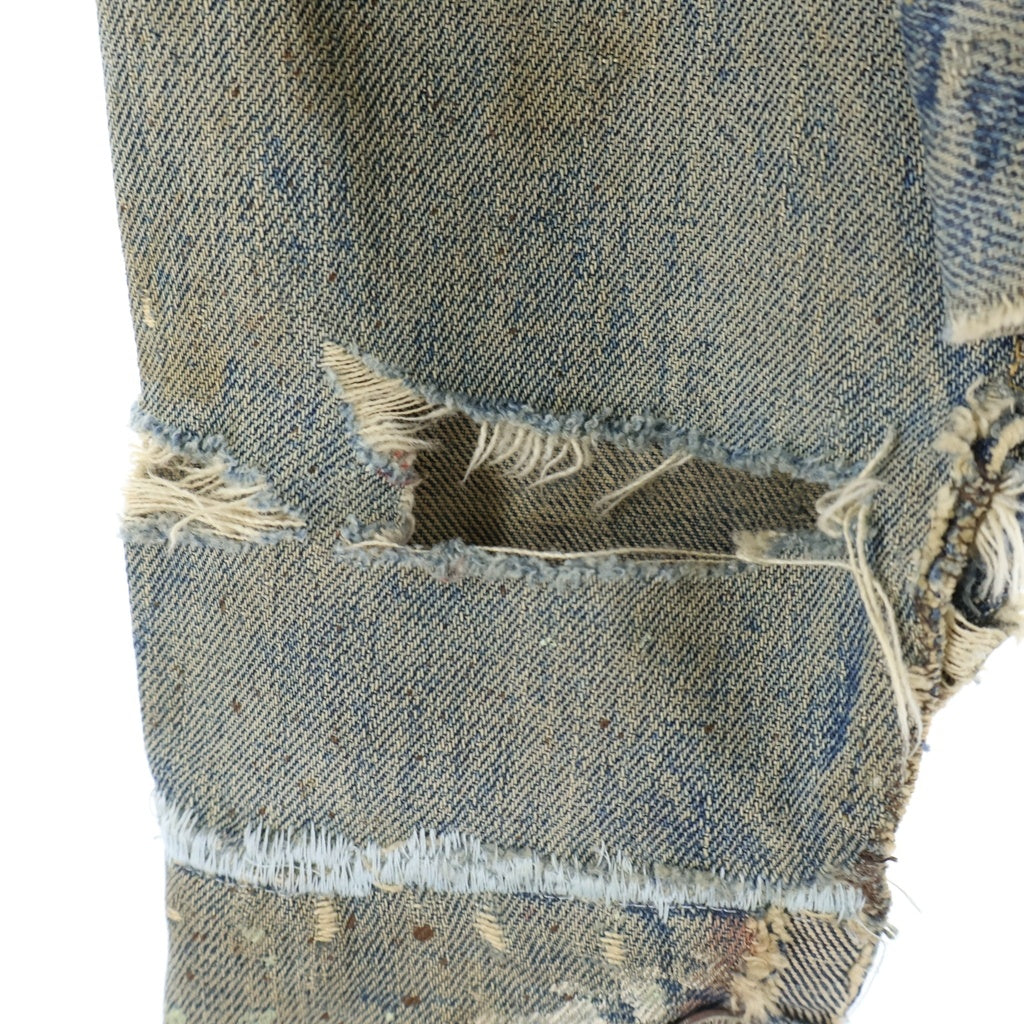 Levi's(リーバイス) 50s VINTAGE 506XX 1st ヴィンテージ 片面BIG E ボタン裏無 スライドバックル デニムジャケット インディゴ