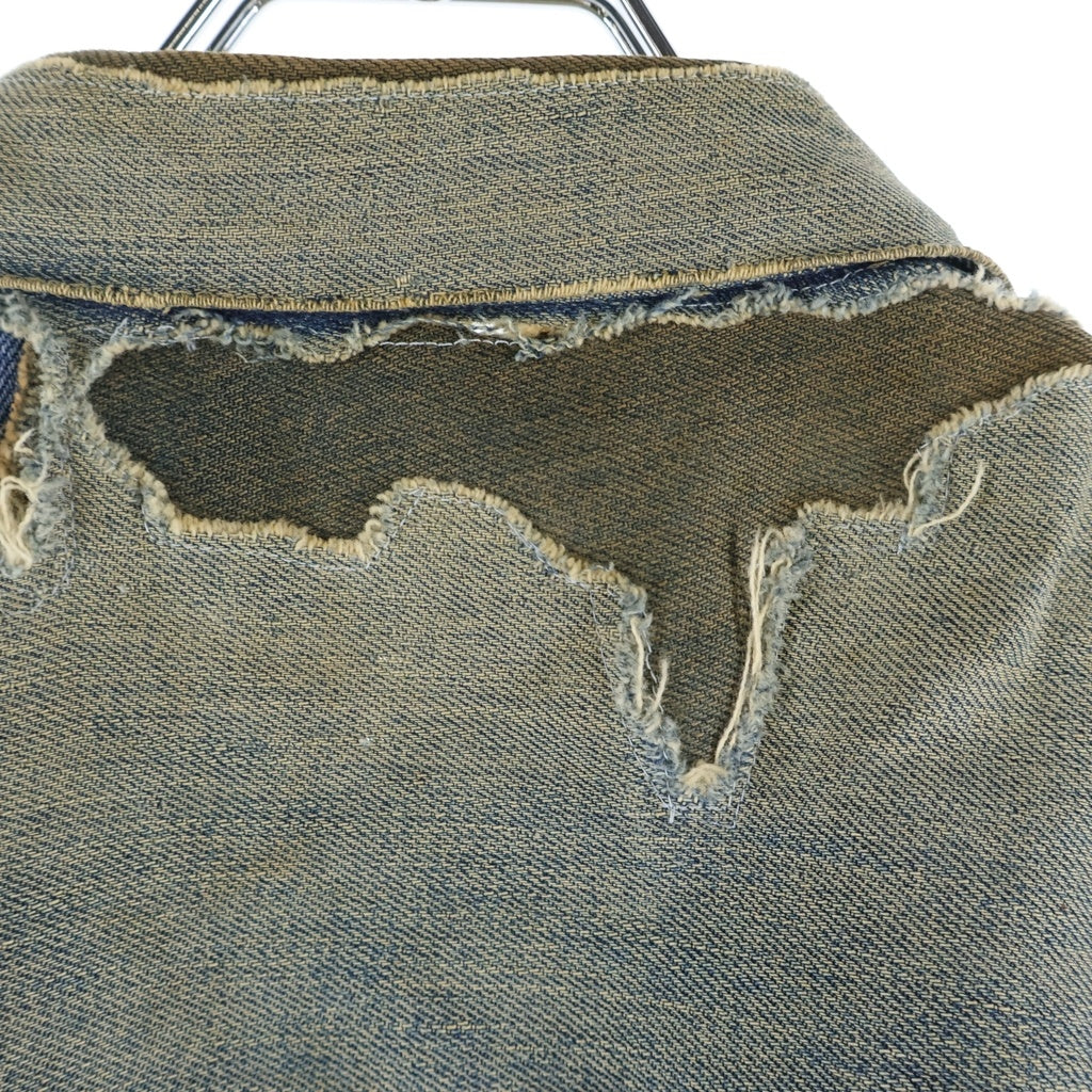 Levi's(リーバイス) 50s VINTAGE 506XX 1st ヴィンテージ 片面BIG E ボタン裏無 スライドバックル デニムジャケット インディゴ