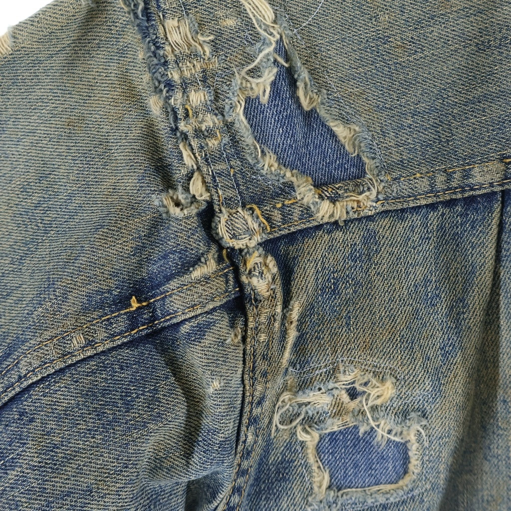 Levi's(リーバイス) 50s VINTAGE 506XX 1st ヴィンテージ 片面BIG E ボタン裏無 スライドバックル デニムジャケット インディゴ