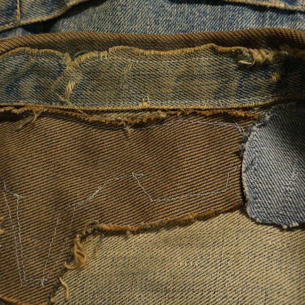 Levi's(リーバイス) 50s VINTAGE 506XX 1st ヴィンテージ 片面BIG E ボタン裏無 スライドバックル デニムジャケット インディゴ