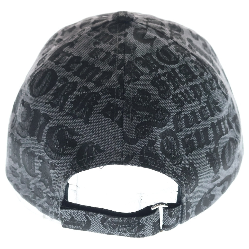 SUPREME(シュプリーム) 25SS Cities Jacquard 6-Panel シィティーズ ジャカード 6パネル キャップ 帽子 ブラック