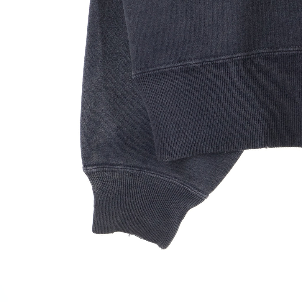 SAINT MICHAEL(セントマイケル) 24SS ×DENIM TEARS DT CRW SWEAT / ST.TEARS デニムティアーズ ダメージ加工 クルーネックスウェットトレーナー グレー SM-YS8-0000-C02