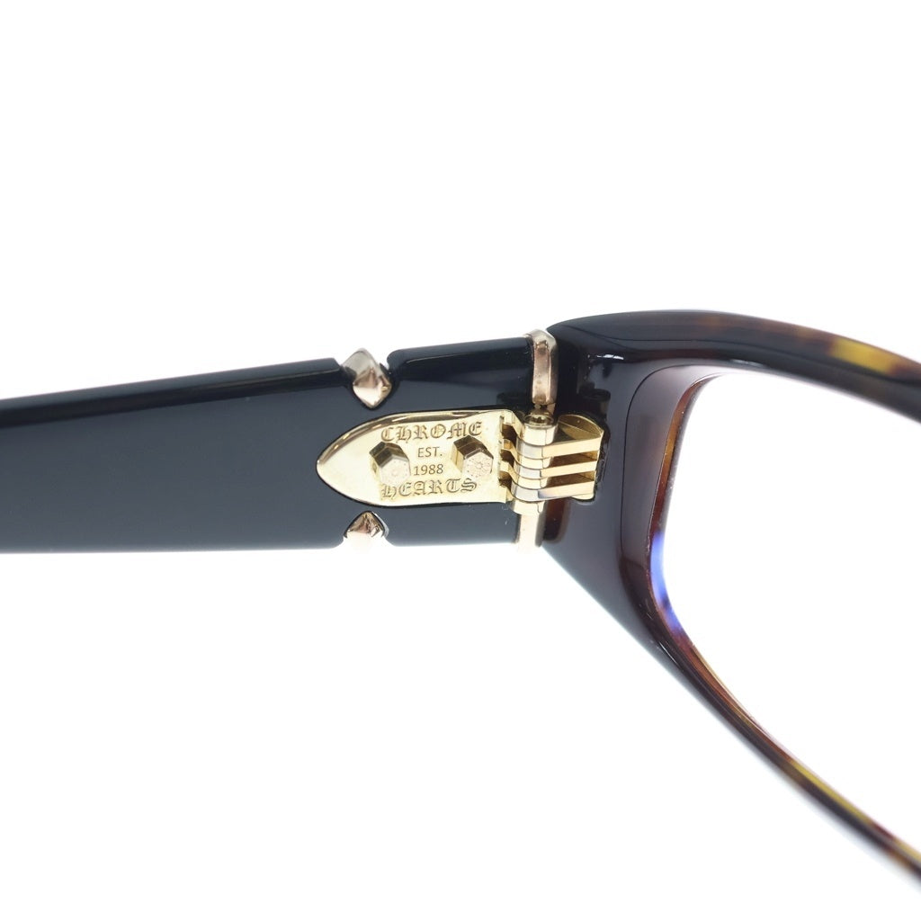 CHROME HEARTS(クロムハーツ) BLUEHER CHプラス ピラミッド テンプル サングラス 眼鏡 アイウェア ブラック