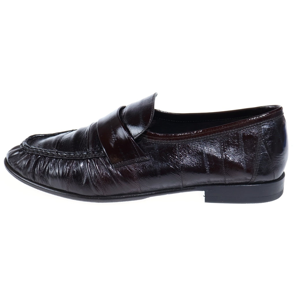 THE ROW(ザロウ) Soft Loafer ソフトローファー レザーローカットシューズ ブラウン