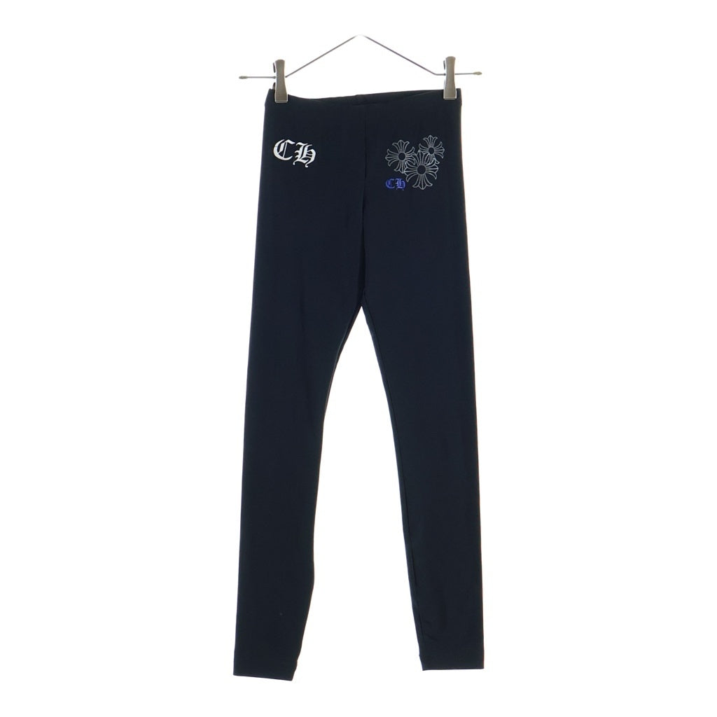 CHROME HEARTS(クロムハーツ) LEGGINGS CHプラス ナイロンレギンスパンツ ブラック