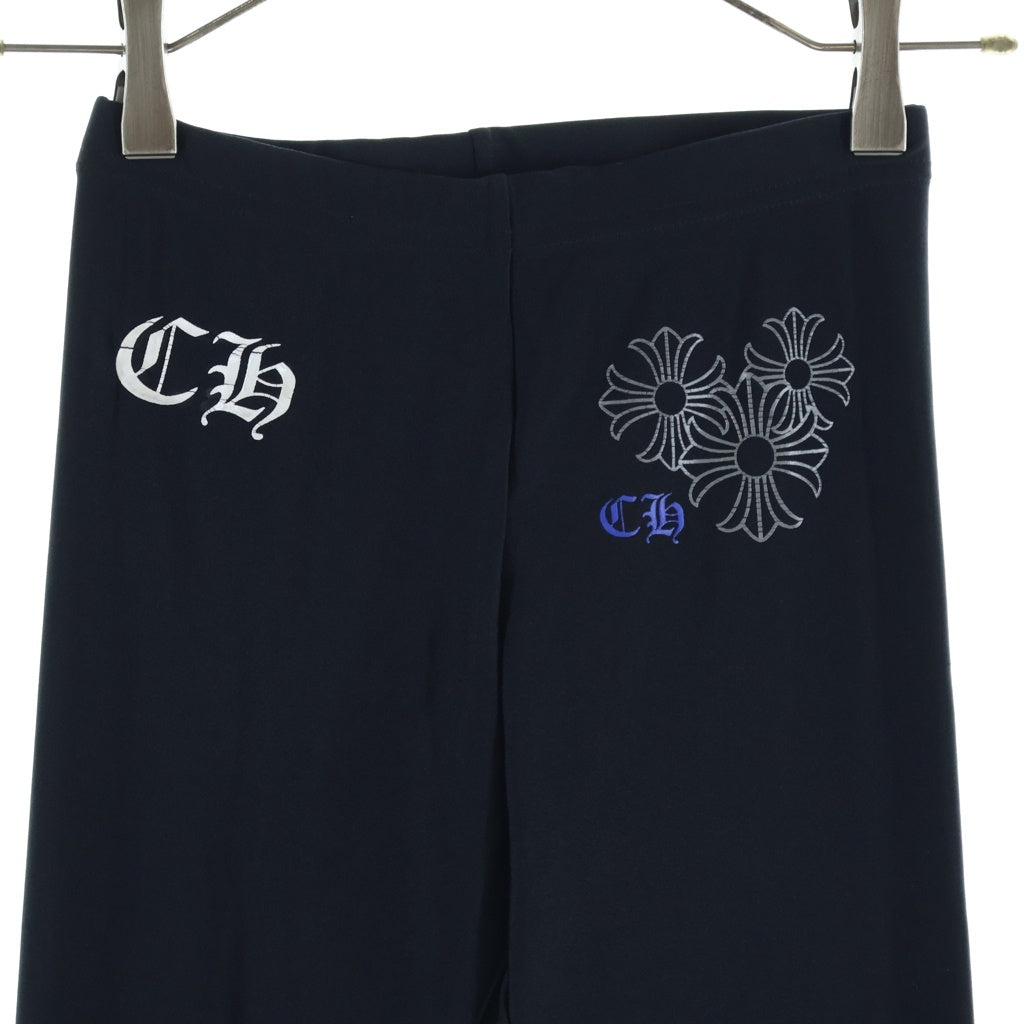CHROME HEARTS(クロムハーツ) LEGGINGS CHプラス ナイロンレギンスパンツ ブラック