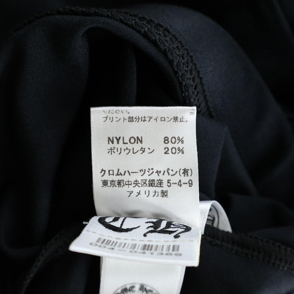 CHROME HEARTS(クロムハーツ) LEGGINGS CHプラス ナイロンレギンスパンツ ブラック