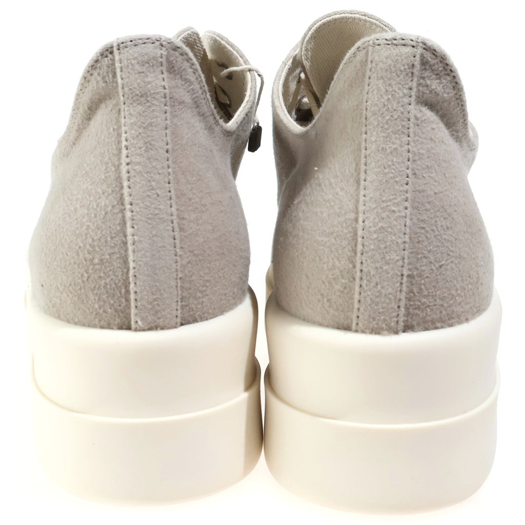 DRKSHDW(ダークシャドウ) DOUBLE BUMPER LOW SNEAKS ダブルバンパー ローカットスニーカー グレー DU02E7832-BMO