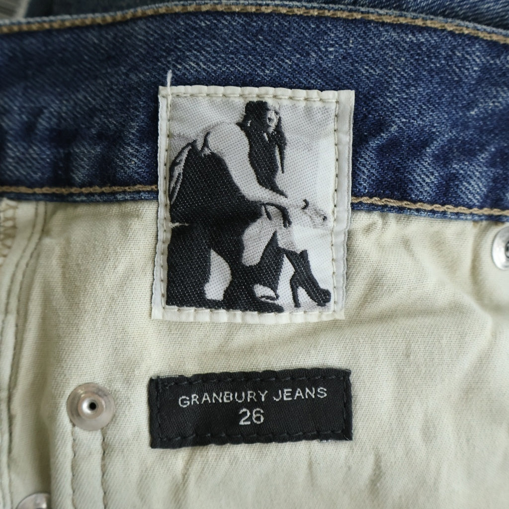 DRKSHDW(ダークシャドウ) GRANBURY JEANS グランベリー ジーンズ デニムパンツ インディゴ レディース DS01E3315-DWB