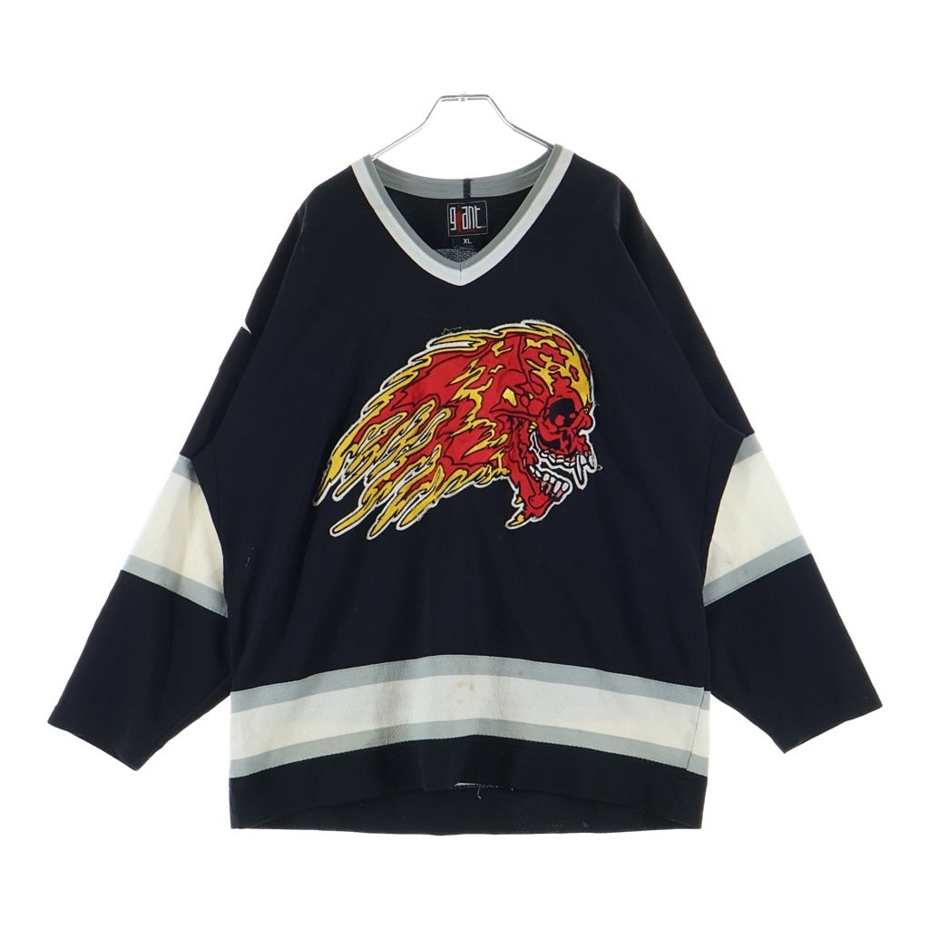 VINTAGE(ヴィンテージ) 90s METARICA Pushead Mesh Tee メタリカ バンド ホッケー メッシュ 半袖 ブラック