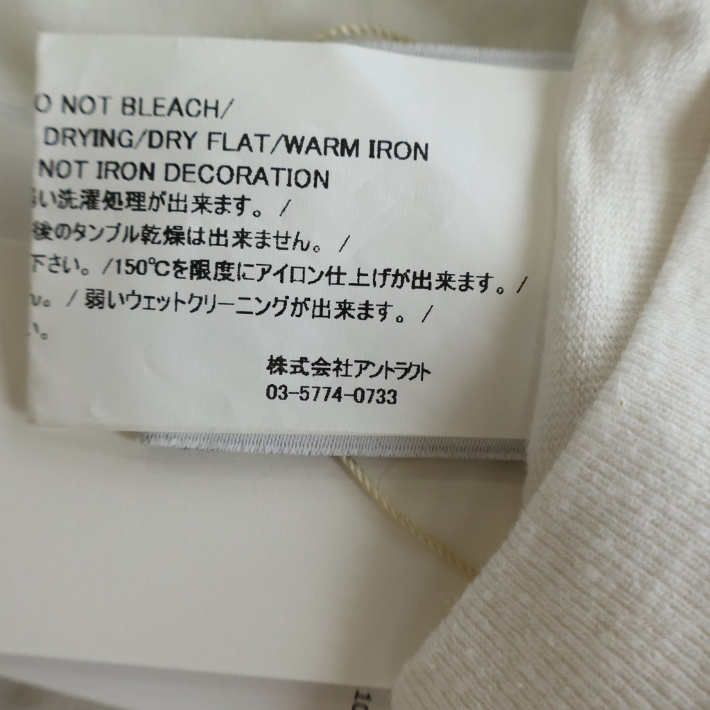 READY MADE(レディメイド) 24SS PEACE Tee ピース 半袖Tシャツ カットソー ホワイト RM-P01-0000-072