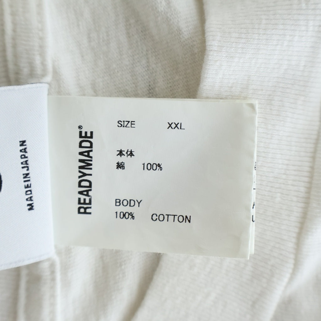 READY MADE(レディメイド) 24SS THIS IS MY Tee ディスイズマイ 半袖Tシャツ カットソー ホワイト RM-P01-0000-073