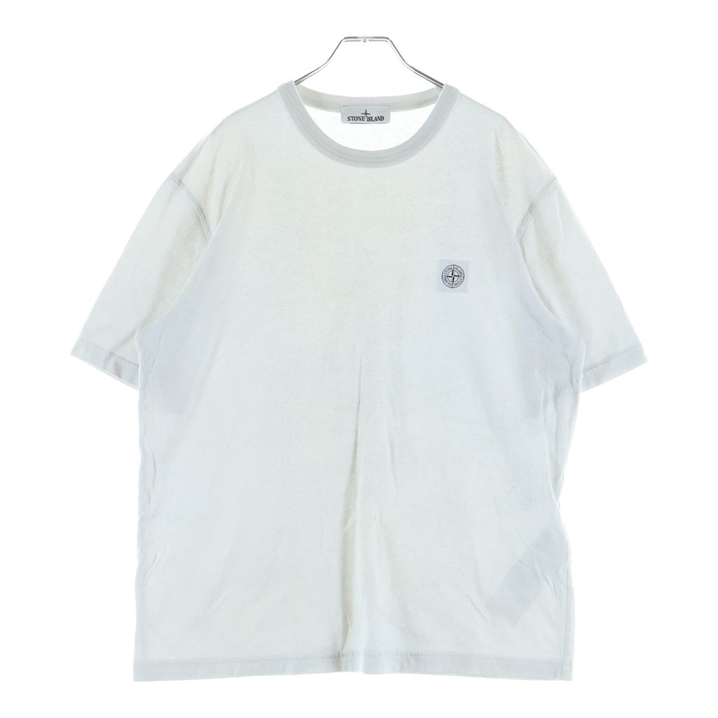 STONE ISLAND(ストーンアイランド) 26SS Logo Tee ロゴ ワッペン 半袖Tシャツ カットソー ホワイト L1S152100013S0305