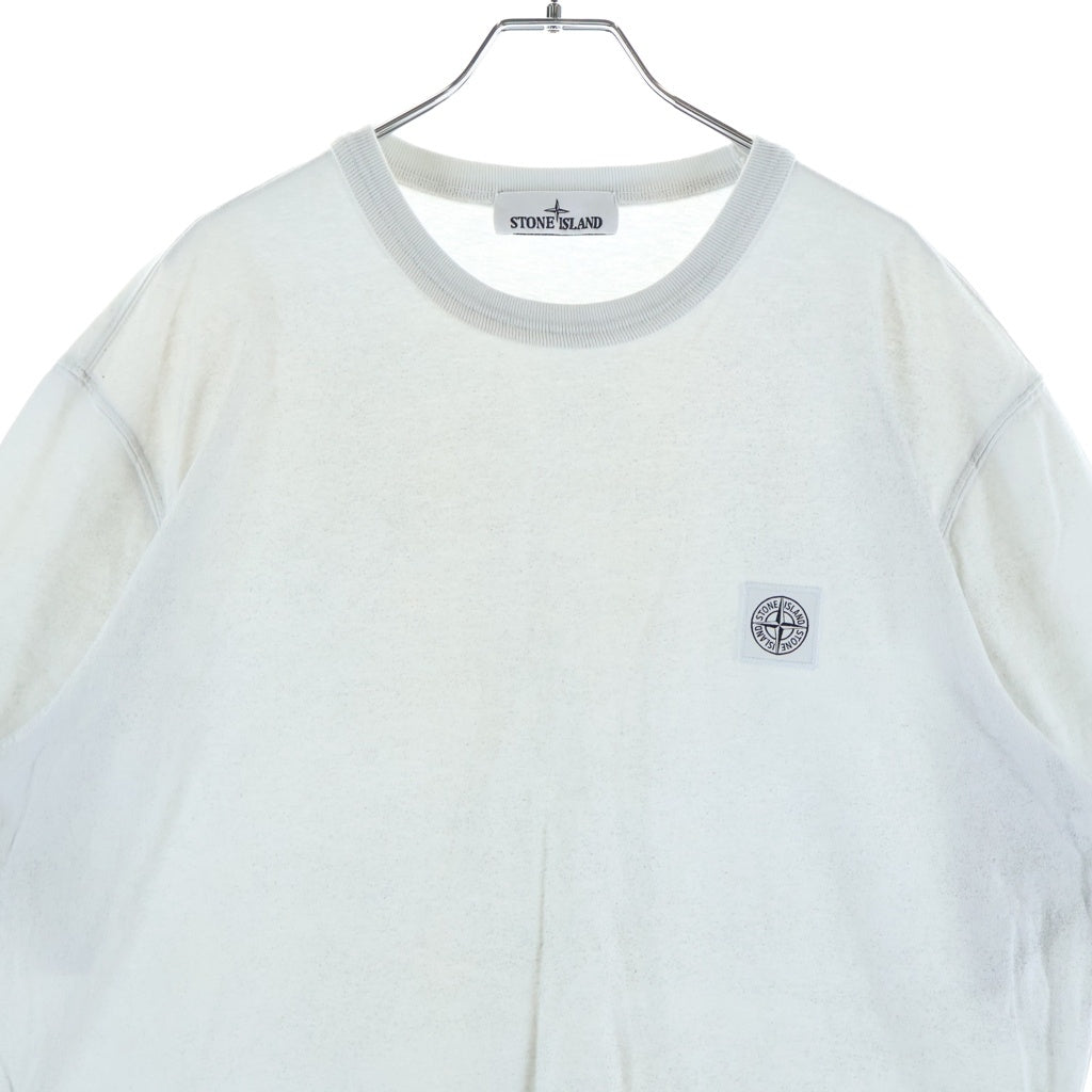 STONE ISLAND(ストーンアイランド) 26SS Logo Tee ロゴ ワッペン 半袖Tシャツ カットソー ホワイト L1S152100013S0305