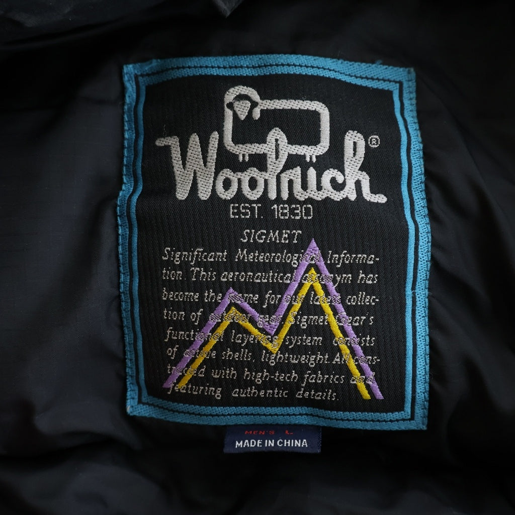 WOOLRICH(ウールリッチ) Logo Down Jacket ロゴ ダウンジャケット レッド
