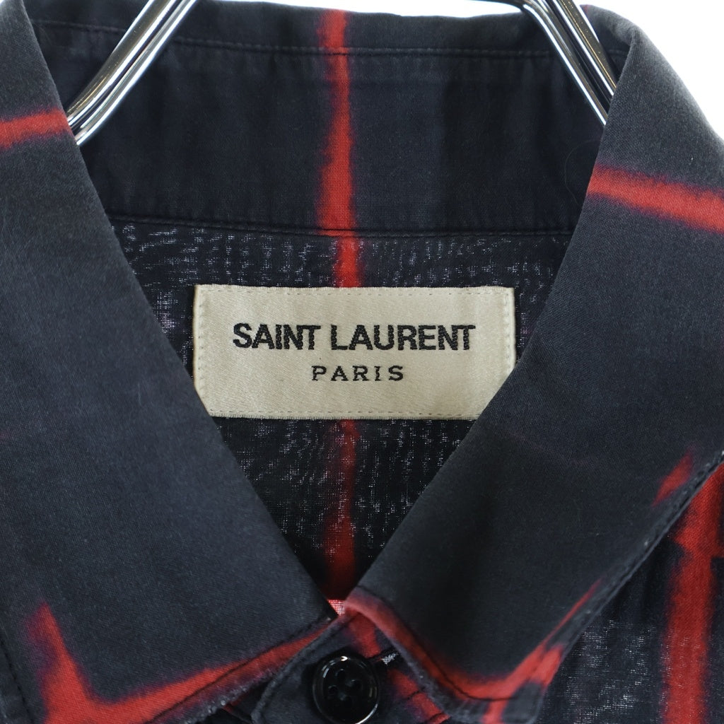 SAINT LAURENT PARIS(サンローランパリ) 17SS Check L/S Shirt
