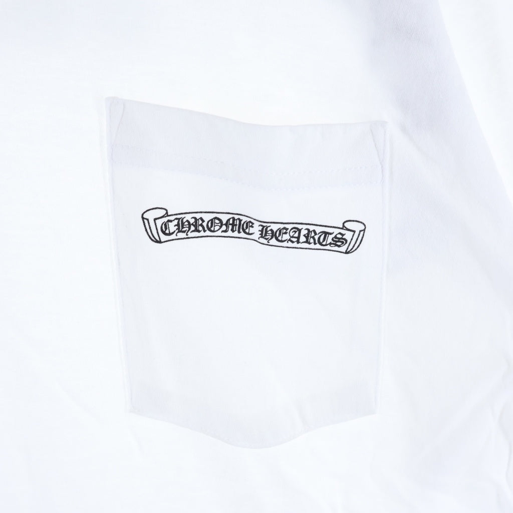 CHROME HEARTS(クロムハーツ) CH T-SHIRT バックアーチロゴ 半袖Tシャツ ホワイト