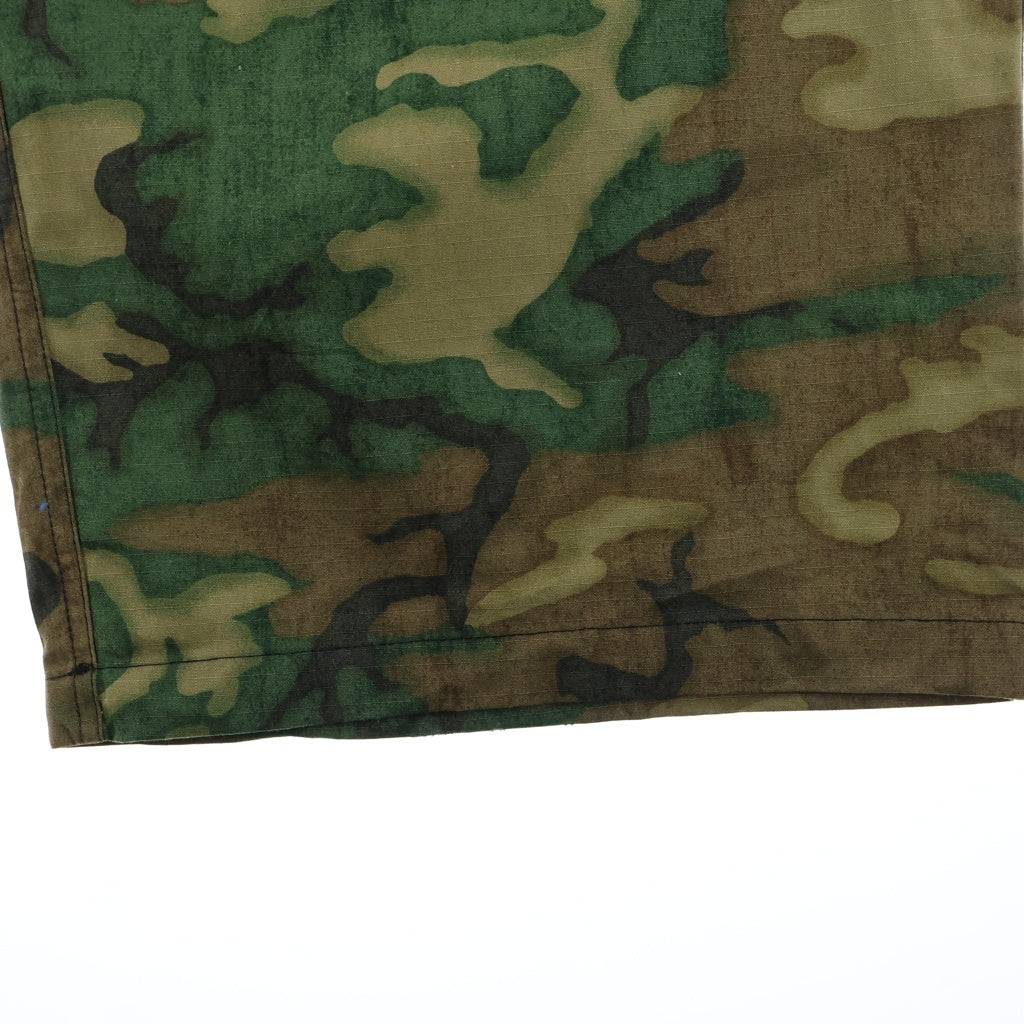 NO BRAND(ノーブランド) SIDE SERVICE (サイドサービス) Magnetic Woodand Camo Baggy Pants マグネット カモ バギー カーゴパンツ 迷彩 グリーン/ブラウン