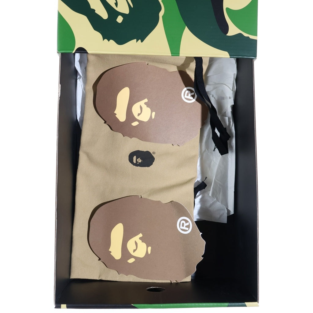 A BATHING APE(アベイシングエイプ) BAPE STA OS #1 M2 ベイプスタ パテントレザー ローカットスニーカー ターコイズ US11/29CM 001FWL801301M