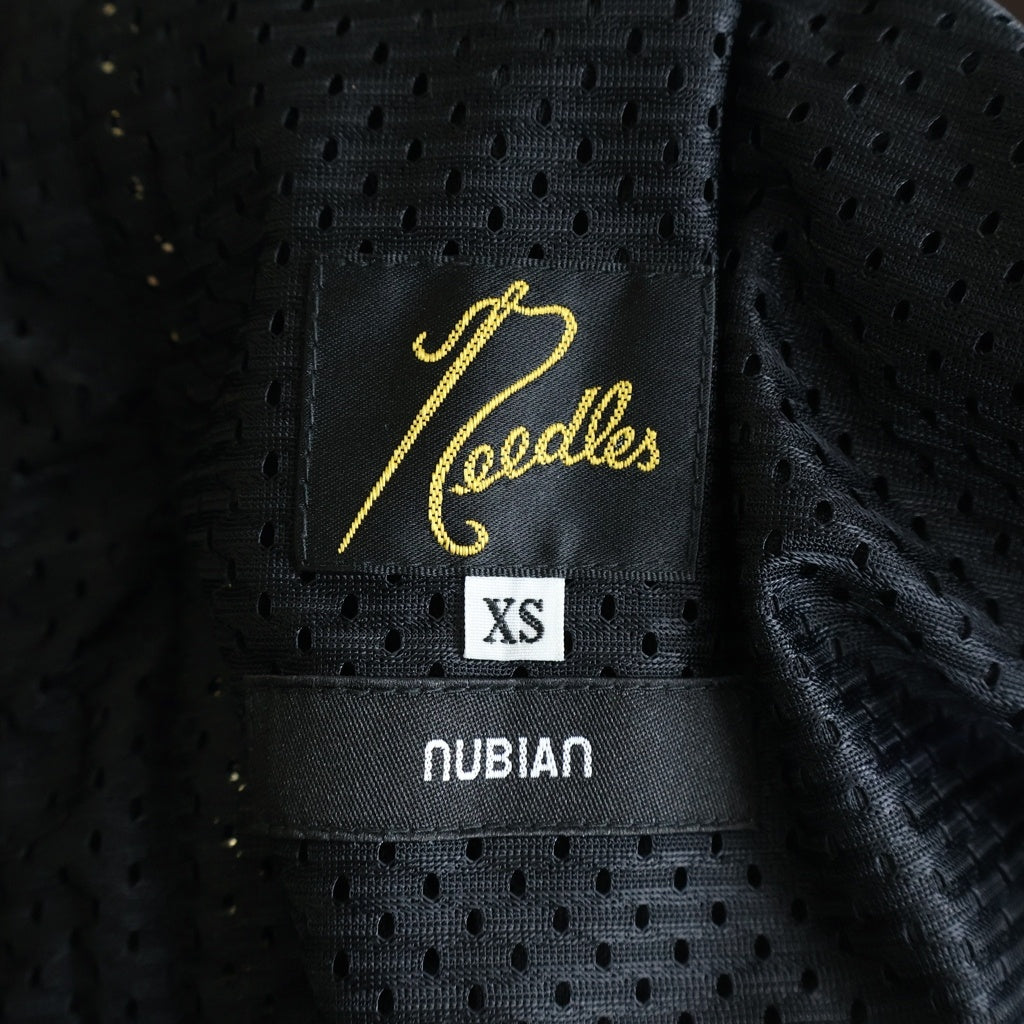 Needles(ニードルス) ×NUBIAN スウェットトラックパンツ ブラック 0T1588