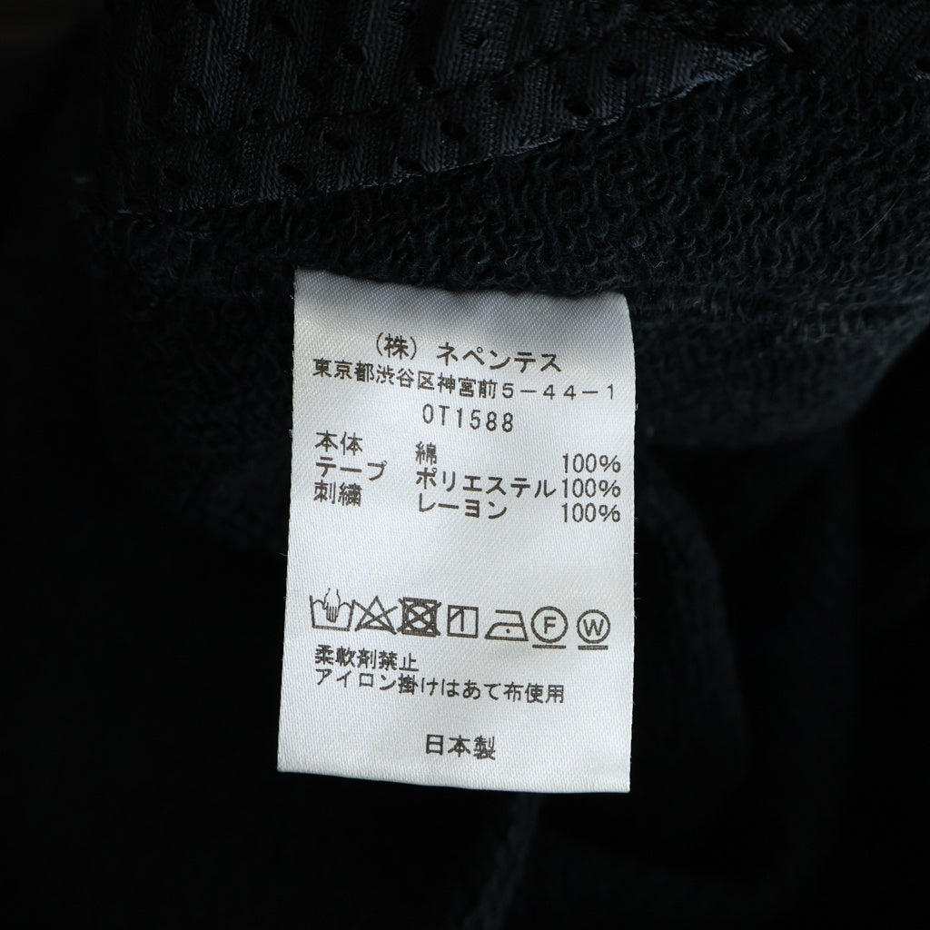 Needles(ニードルス) ×NUBIAN スウェットトラックパンツ ブラック 0T1588
