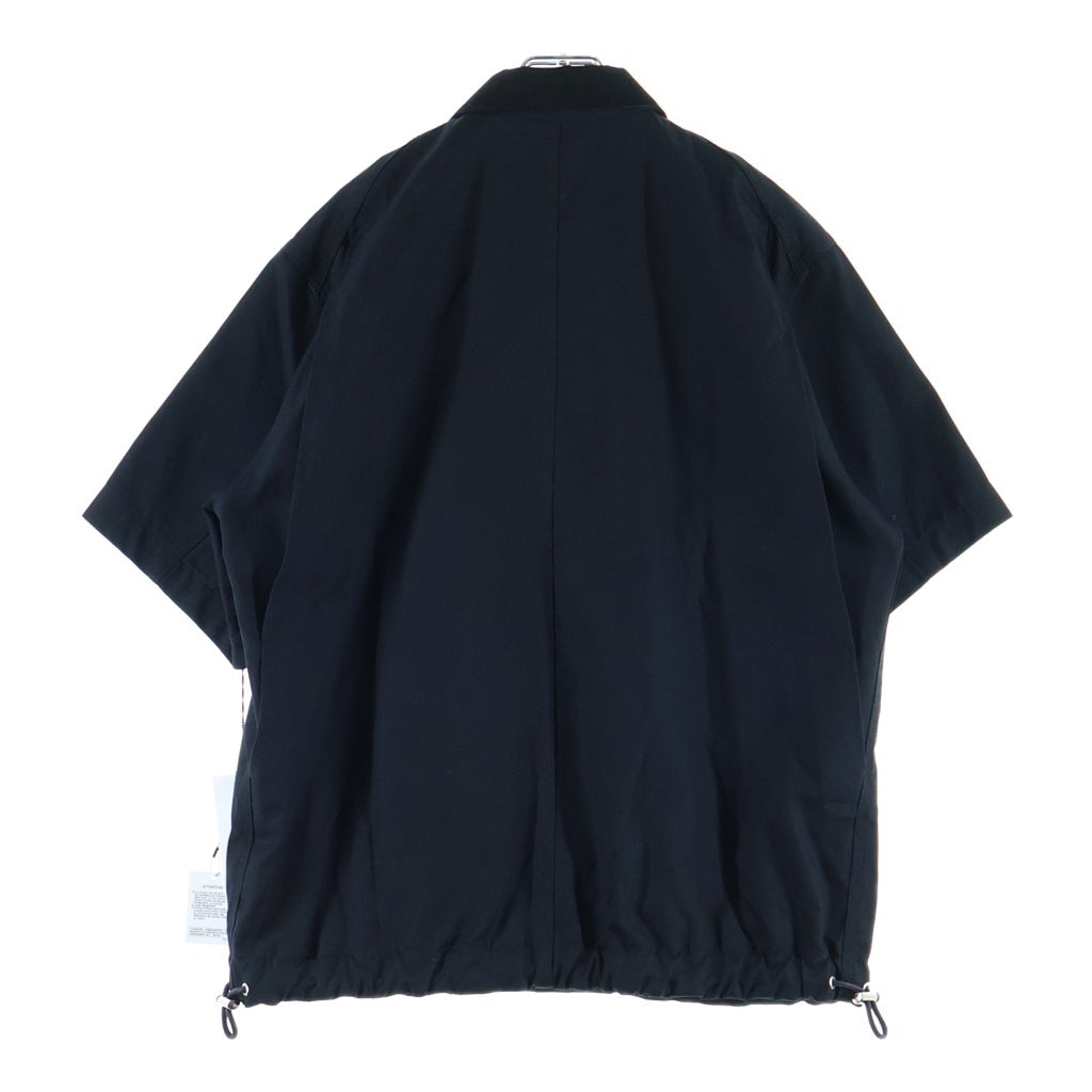 Sacai(サカイ) 26SS Carhartt WIP Duck Shirt カーハート ダックシャツ 半袖シャツ ブラック 26-03991M