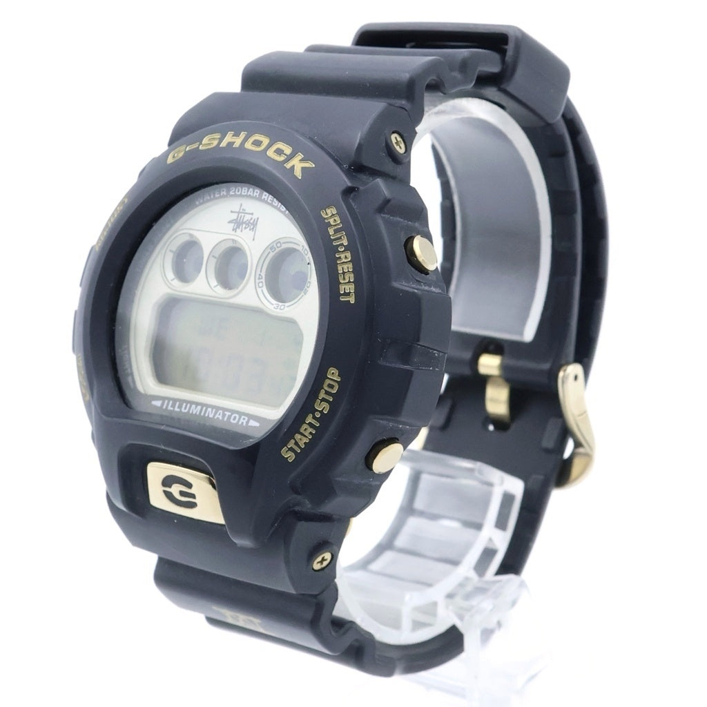 STUSSY(ステューシー) 00s ×CASIO G-SHOCK カシオ ジー・ショック 25周年記念3rdモデル 腕時計 ウォッチ ブラック DW-5000ST-1JR
