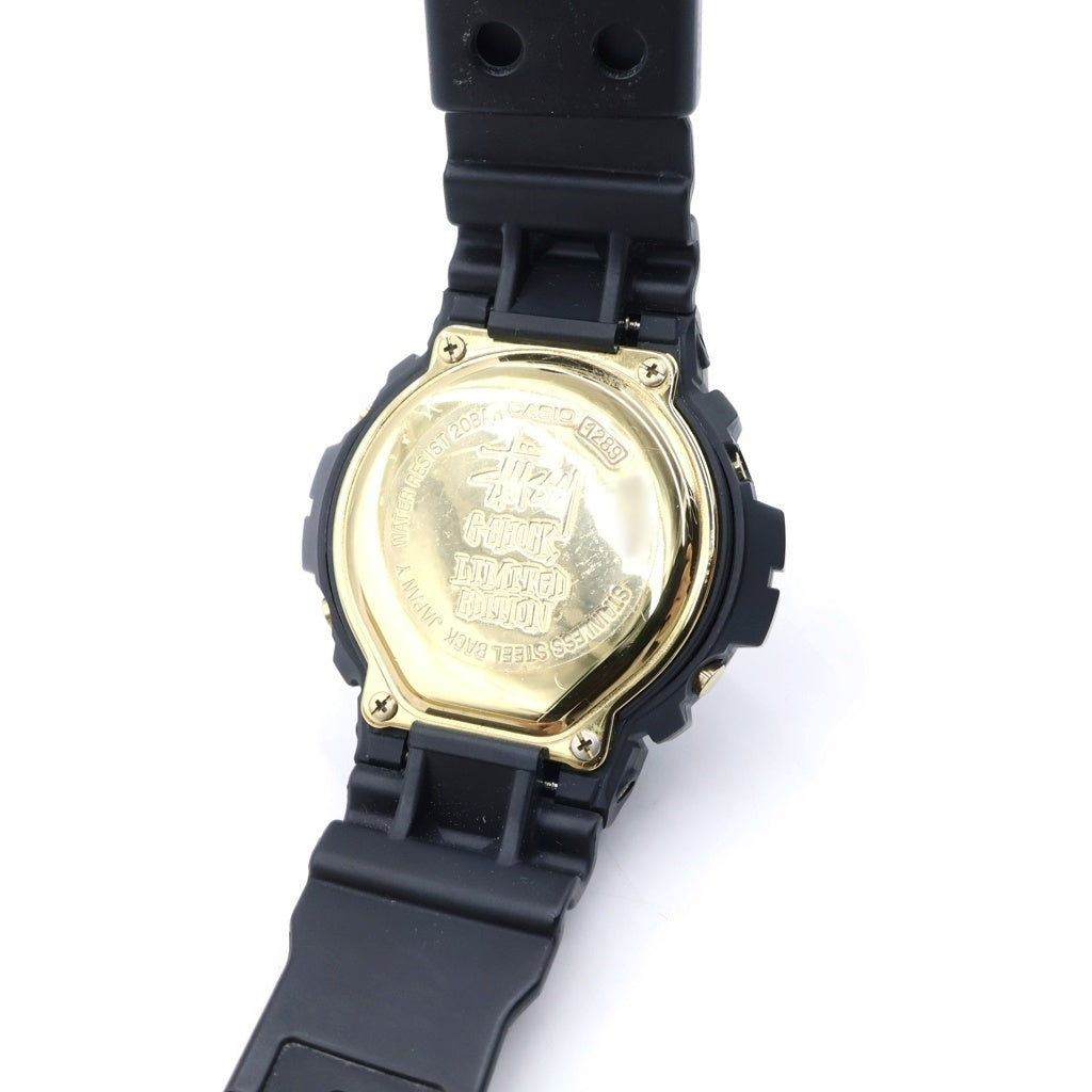 STUSSY(ステューシー) 00s ×CASIO G-SHOCK カシオ ジー・ショック 25周年記念3rdモデル 腕時計 ウォッチ ブラック DW-5000ST-1JR