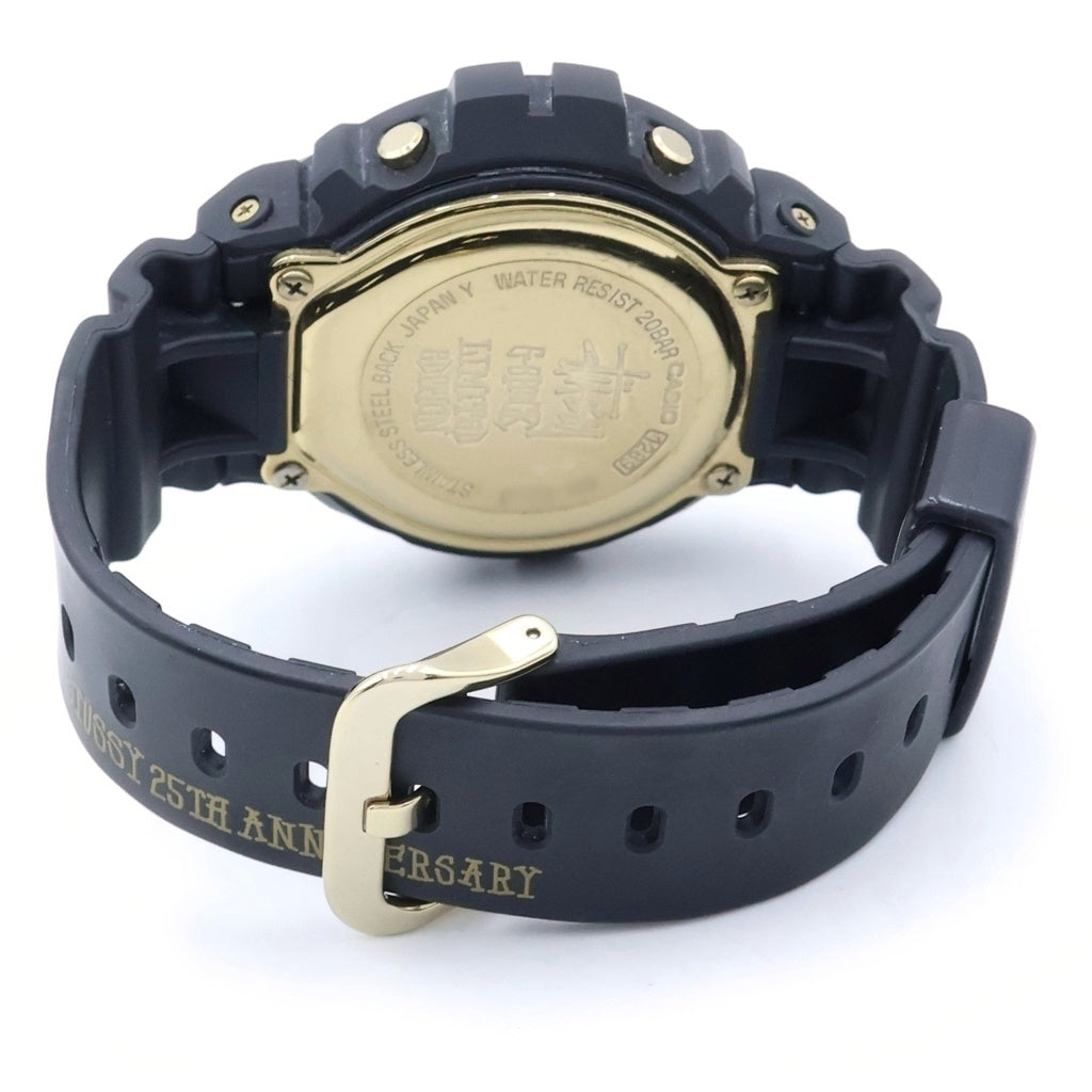 STUSSY(ステューシー) 00s ×CASIO G-SHOCK カシオ ジー・ショック 25周年記念3rdモデル 腕時計 ウォッチ ブラック DW-5000ST-1JR