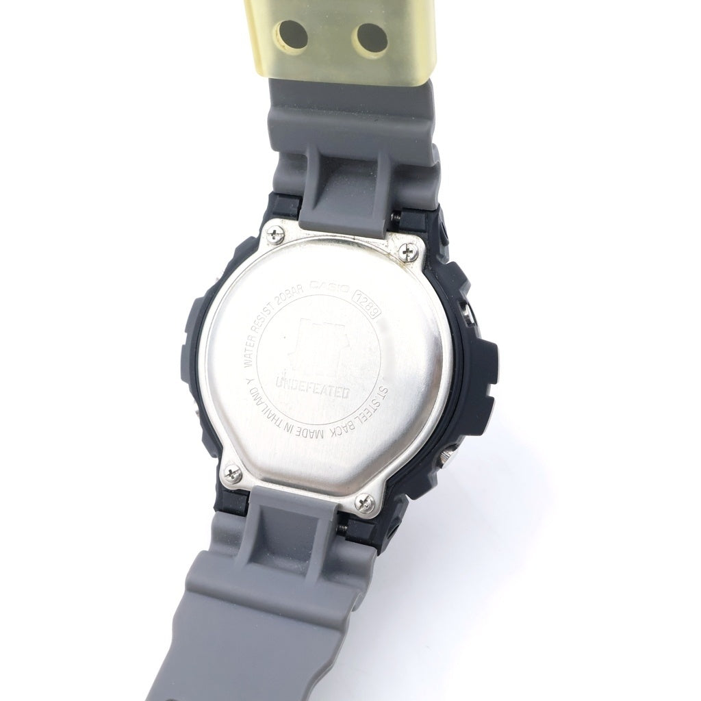 UNDEFEATED(アンディフィーテッド) × CASIO G-SHOCK カシオ ジー・ショック 腕時計 ウォッチ ブラック DW-6900UD