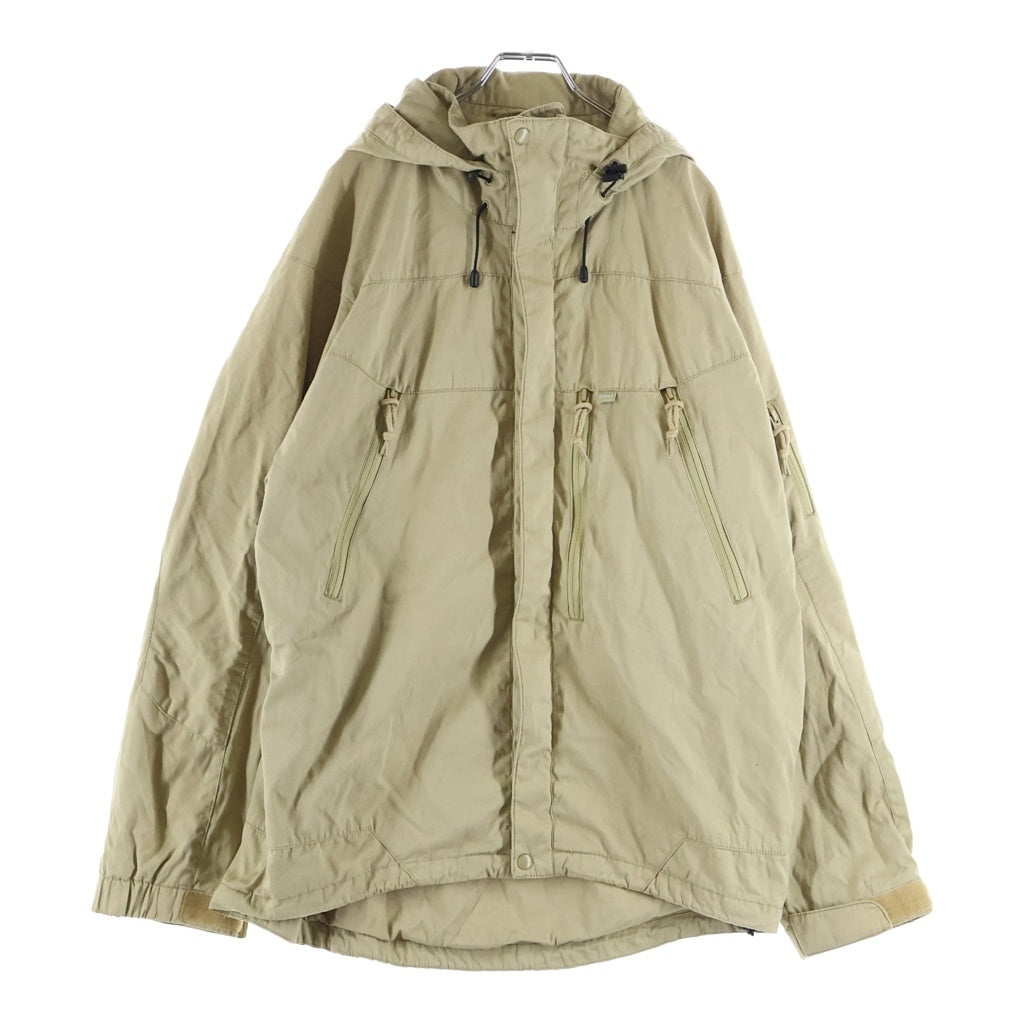 STUSSY(ステューシー) 00S OLD Technical Cotton Jacket テクニカル マルチポケット フーデッドジャケット ベージュ