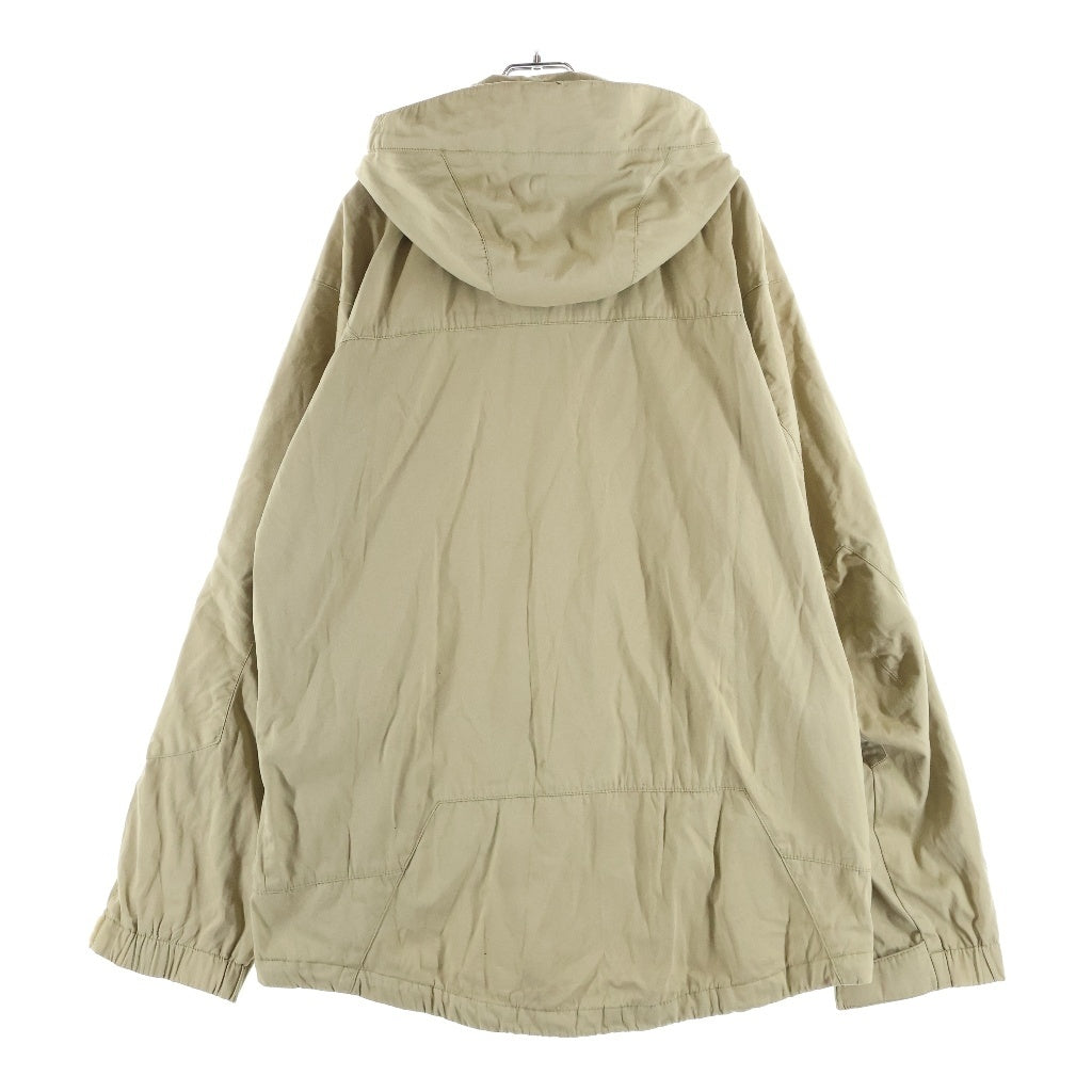 STUSSY(ステューシー) 00S OLD Technical Cotton Jacket テクニカル マルチポケット フーデッドジャケット ベージュ