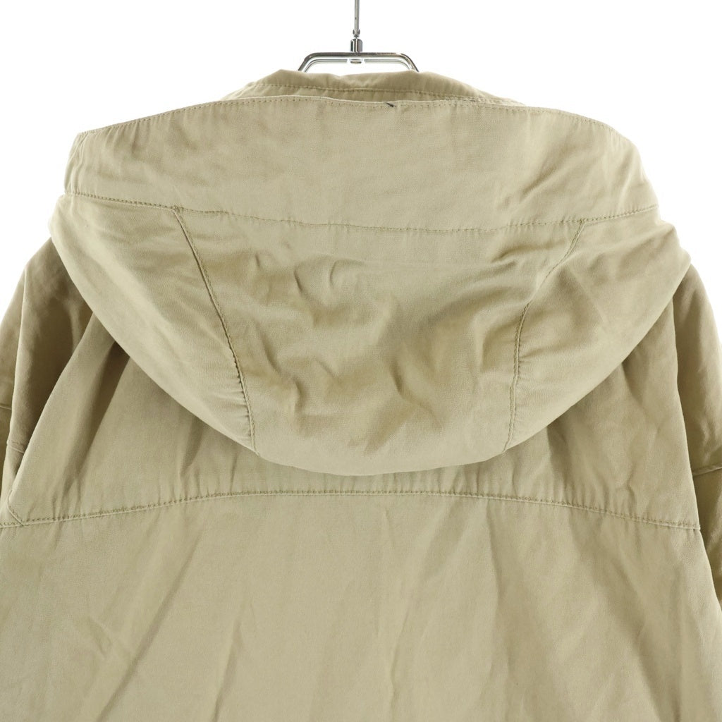 STUSSY(ステューシー) 00S OLD Technical Cotton Jacket テクニカル マルチポケット フーデッドジャケット ベージュ