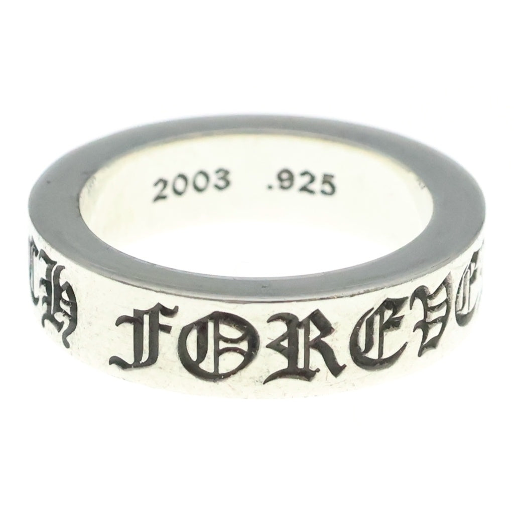 CHROME HEARTS(クロムハーツ) 6mm SPACER FOREVER 6mmスペーサーリング フォーエバーシルバーBCA337