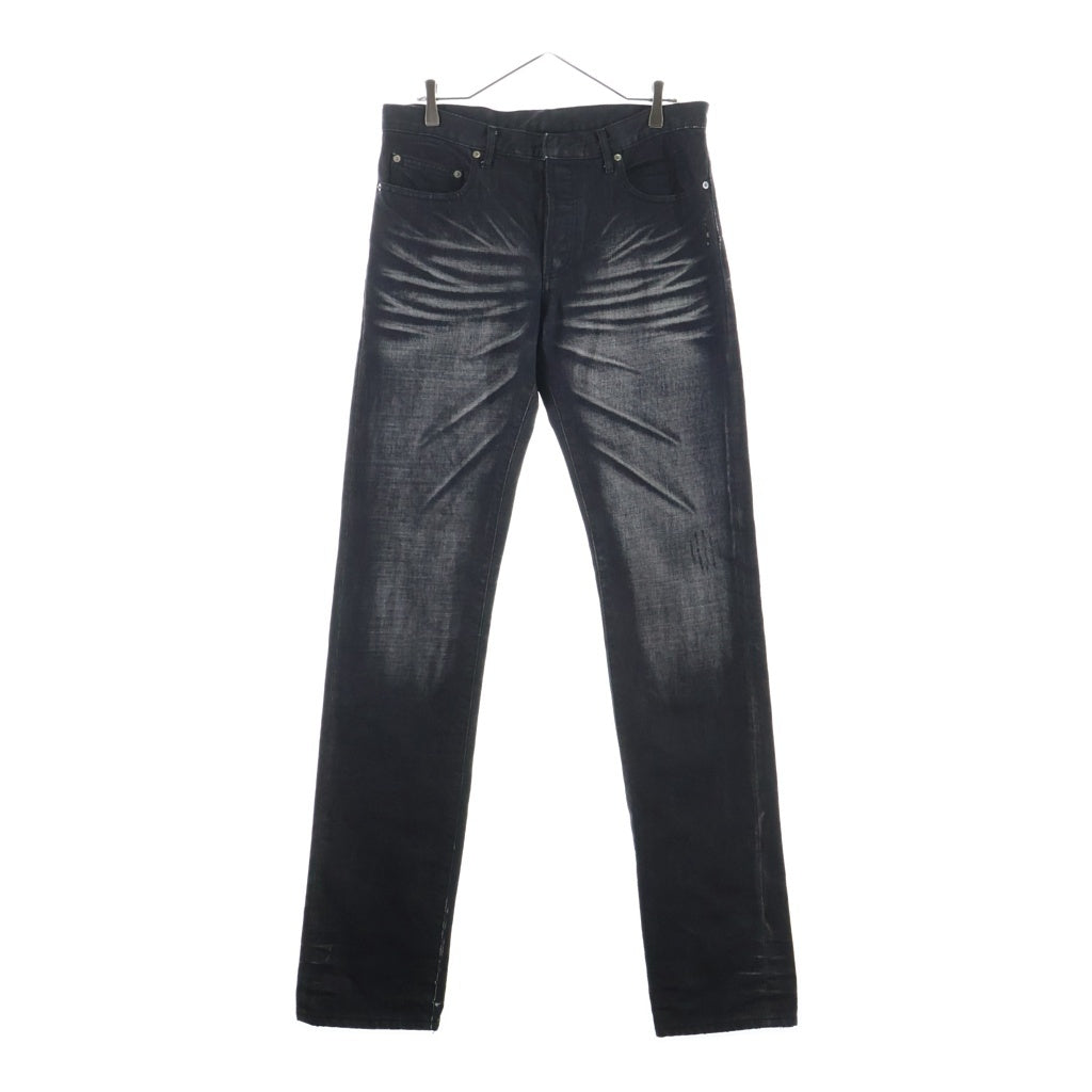 Dior HOMME(ディオールオム) 03AW Archive LUSTER期 エディ期 Claw Mark Denim Pants 爪痕 デニム パンツ ブラック