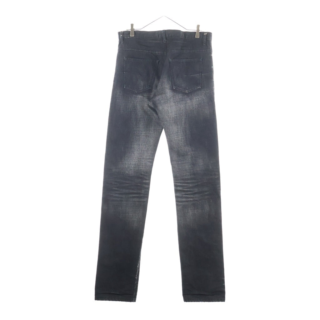 Dior HOMME(ディオールオム) 03AW Archive LUSTER期 エディ期 Claw Mark Denim Pants 爪痕 デニム パンツ ブラック