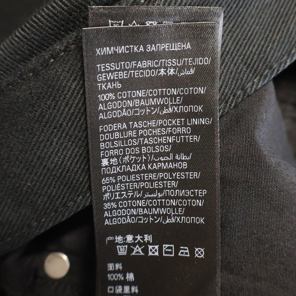 BALENCIAGA(バレンシアガ) 24AW Buggy Denim Pants バギー デニム パンツ ブラック 745213 TQW83