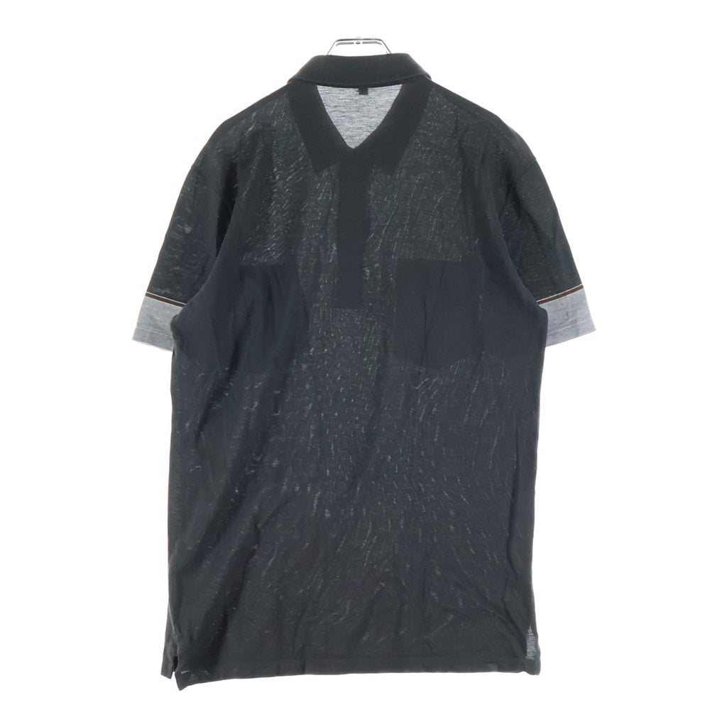 GUCCI(グッチ) 11SS シェリーライン コットン フロントポケット ポロシャツ ダークブラウン 283095 X3690