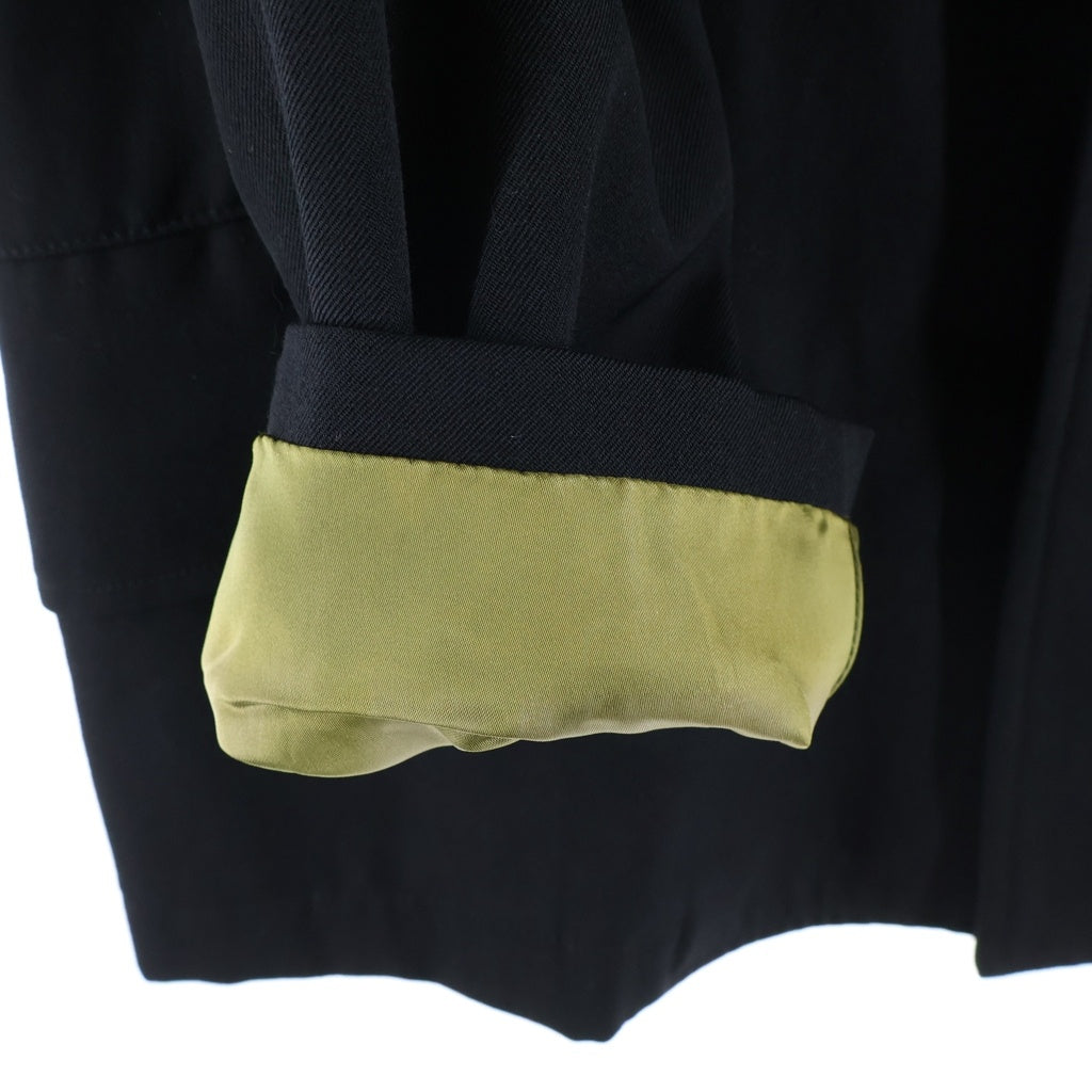 Y's(ワイズ) 02aw Souvenir Wool Gabardine jacket アラベスク刺繍 ウールギャバジン ブルゾン ジャケット