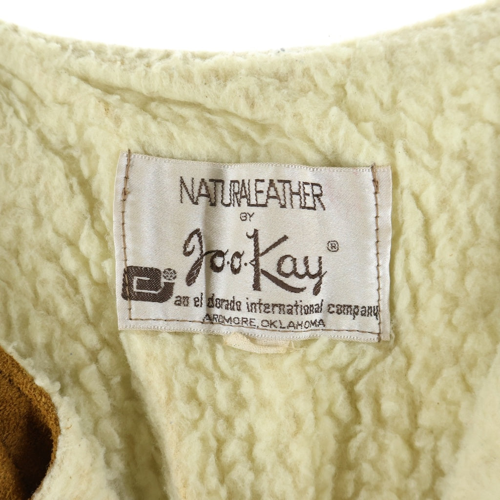VINTAGE(ヴィンテージ) jo-o-kay (ジョーオーケー) 60s Suede Vest スエード ベスト ブラウン