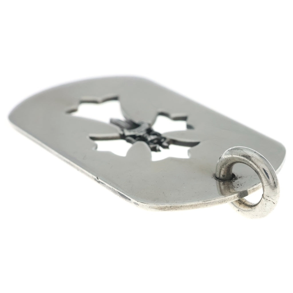 CHROME HEARTS(クロムハーツ) D TAG LRG CO CRS カットアウトクロスドッグタグ ラージ ペンダントトップ シルバー BCA239