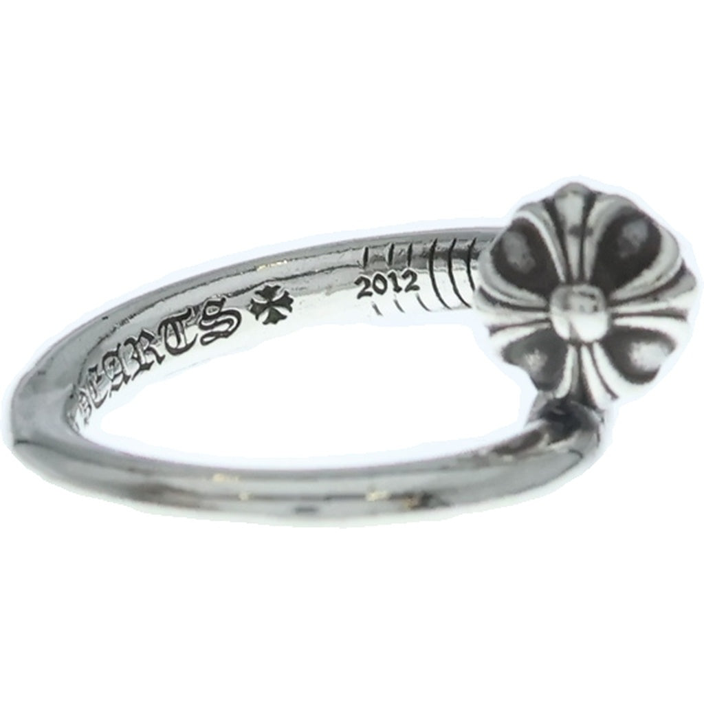 CHROME HEARTS(クロムハーツ) NAIL CRSBALL ネイル クロスボール リング シルバー BCA349