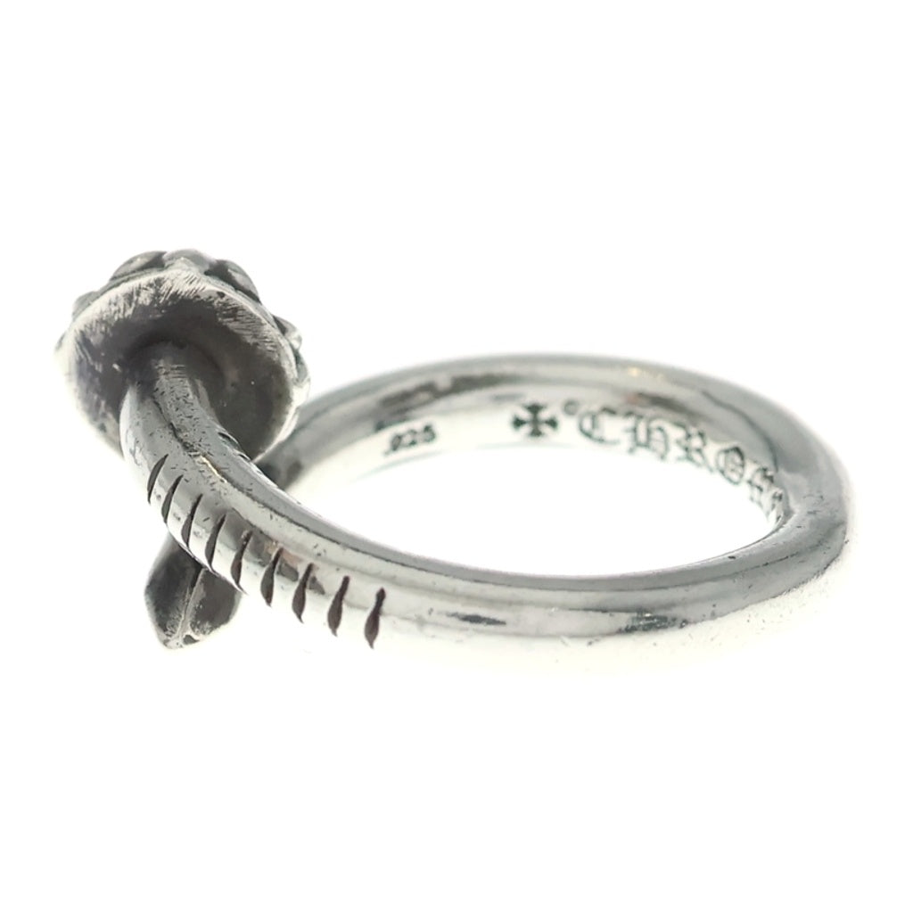 CHROME HEARTS(クロムハーツ) NAIL CRSBALL ネイル クロスボール リング シルバー BCA349