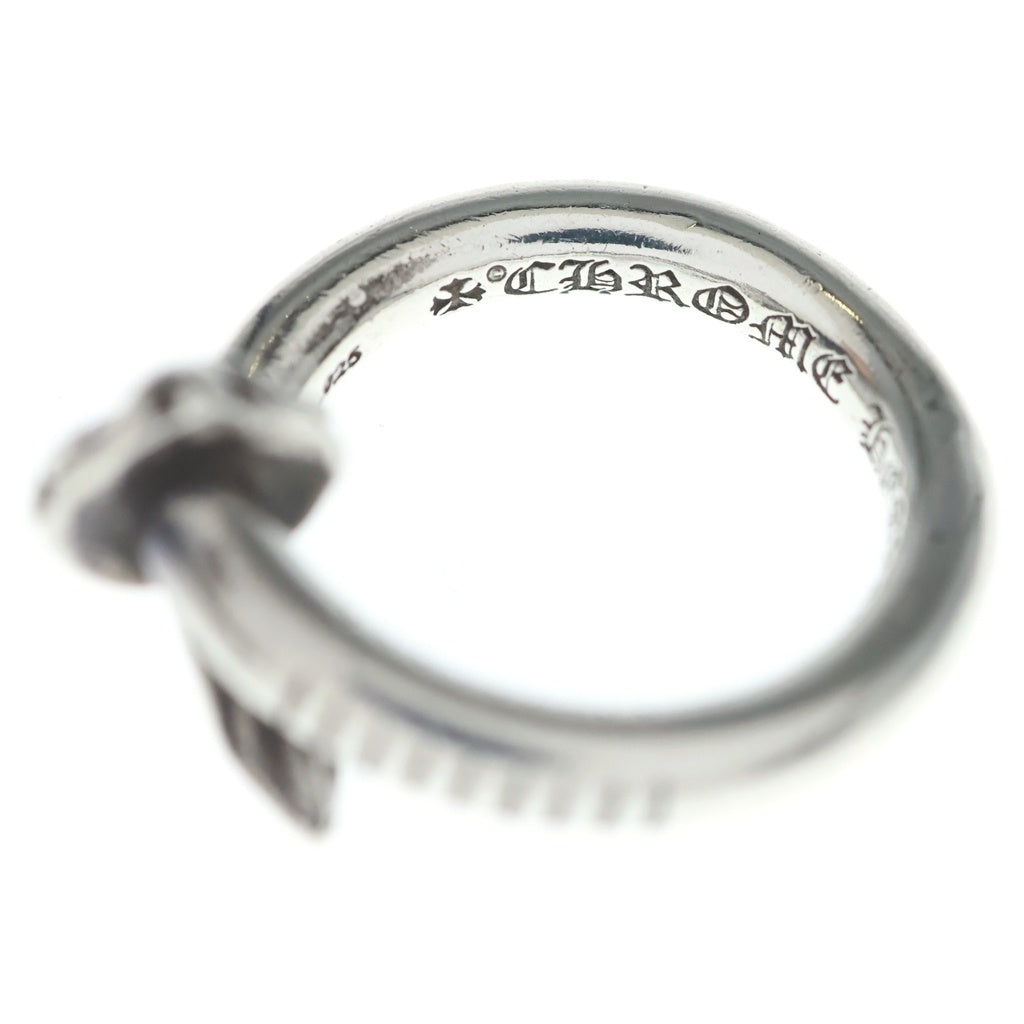 CHROME HEARTS(クロムハーツ) NAIL CRSBALL ネイル クロスボール リング シルバー BCA349