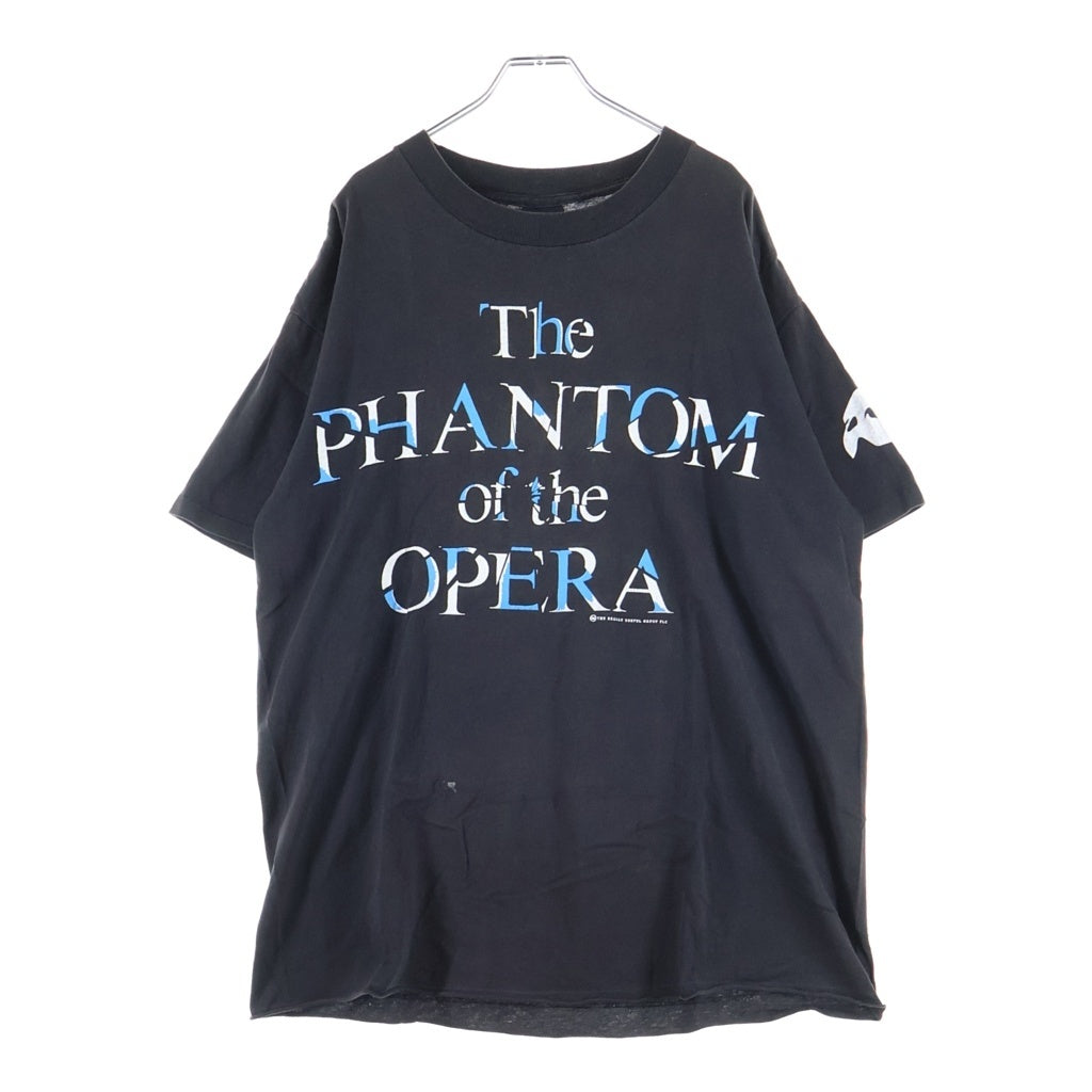 VINTAGE(ヴィンテージ) 90s The Phantom of Opera Tee オペラ座の怪人 ミュージカル 半袖Tシャツ カットソー ブラック