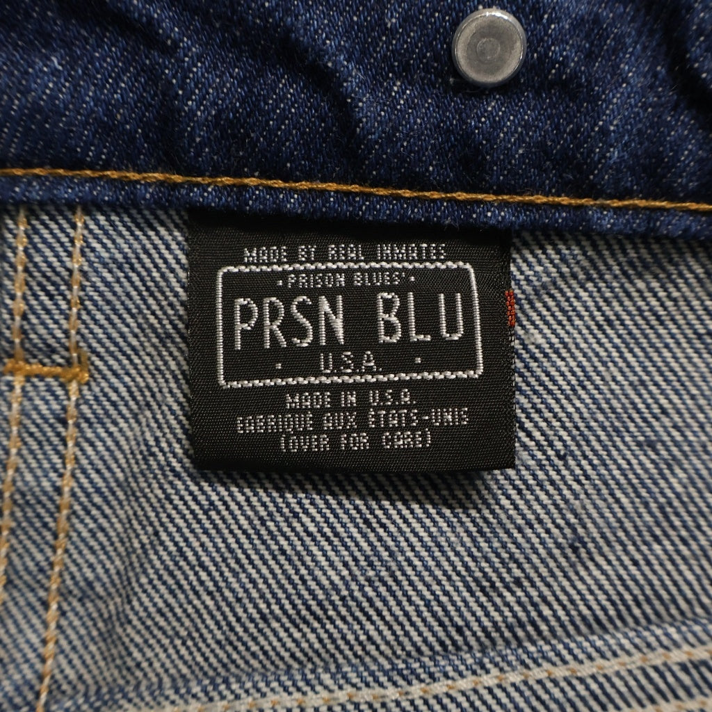 PRISON BLUES (プリズンブルース) Double Knee Denim Pants ダブルニー デニム パンツ インディゴ